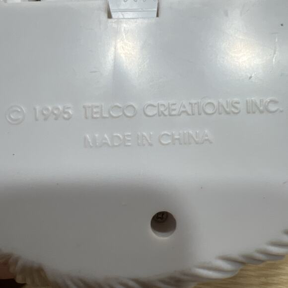 Telco Creations Santa Motion Activated Jingle Bells Music 1995 Vintage Novelty - Picture 9 of 11